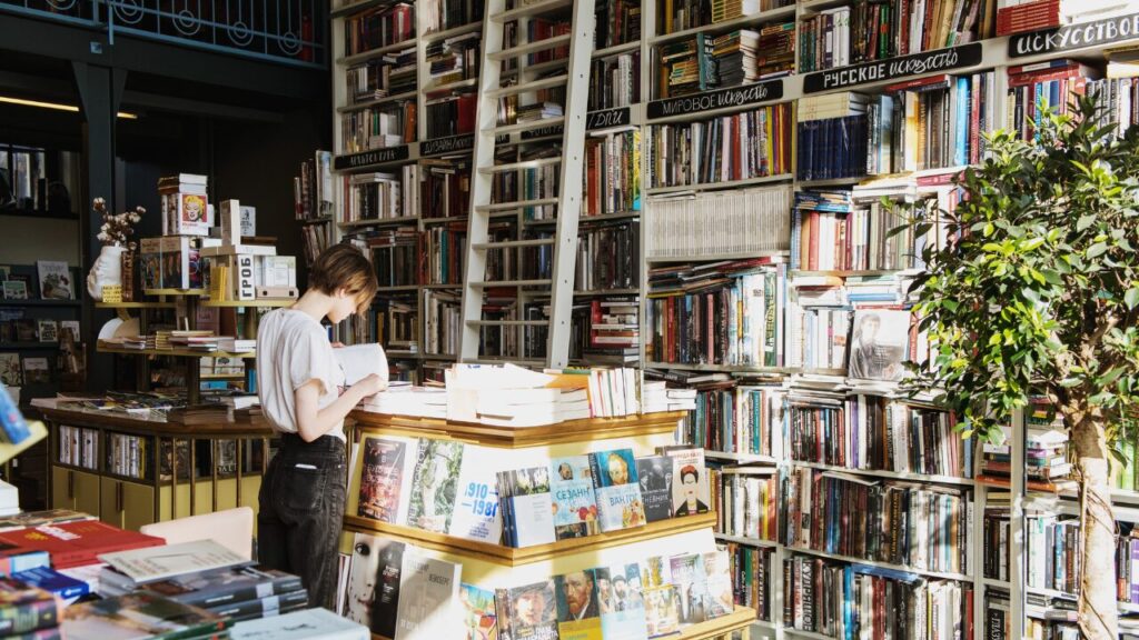 書店の写真